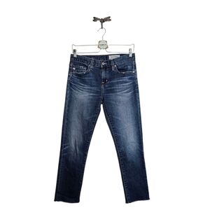 AG Adriano Goldschmied Blue Boyfriend Jeans